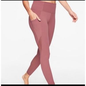 Pink Athleta Leggings